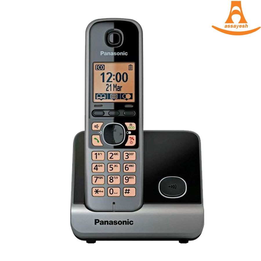 گوشی تلفن بی سیم پاناسونیک مدل KX-TG6711