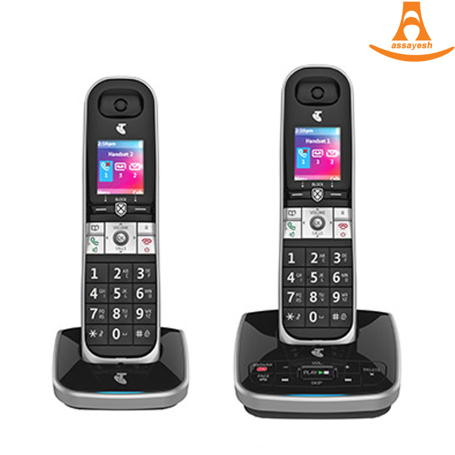 گوشی تلفن بی سیم تلسترا مدل CALL GUARDIAN 301 MK II